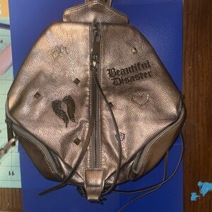 Beautiful Disaster Angel Backpack/ Purse